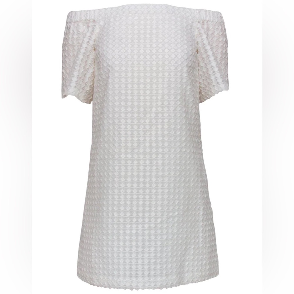 Club Monaco Off Shoulder White Dress - Size 2